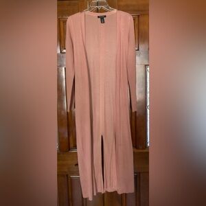 White House Black Market Blush Maxi Cardigan